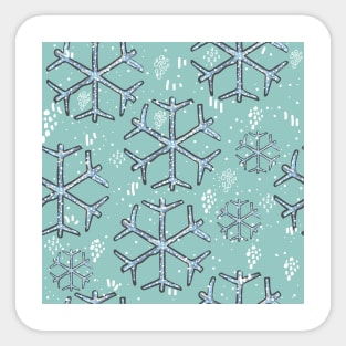 Snowflakes Sticker